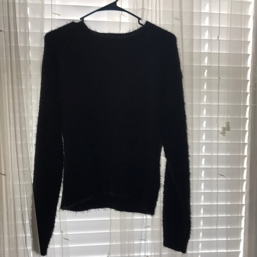 forever 21 fuzzy sweater